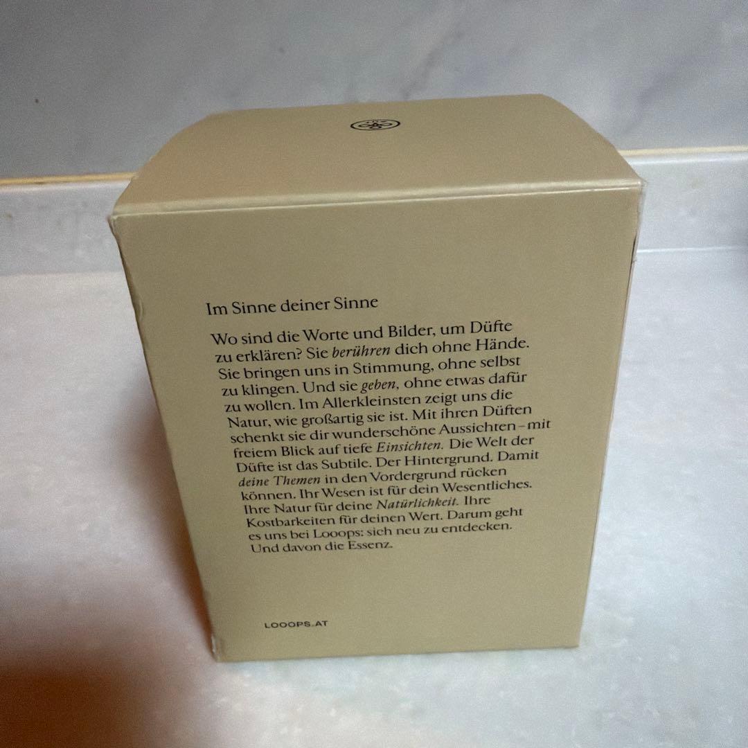 LOOOPS アロマキャンドル MuBezeitラベンダージュニパー未使用