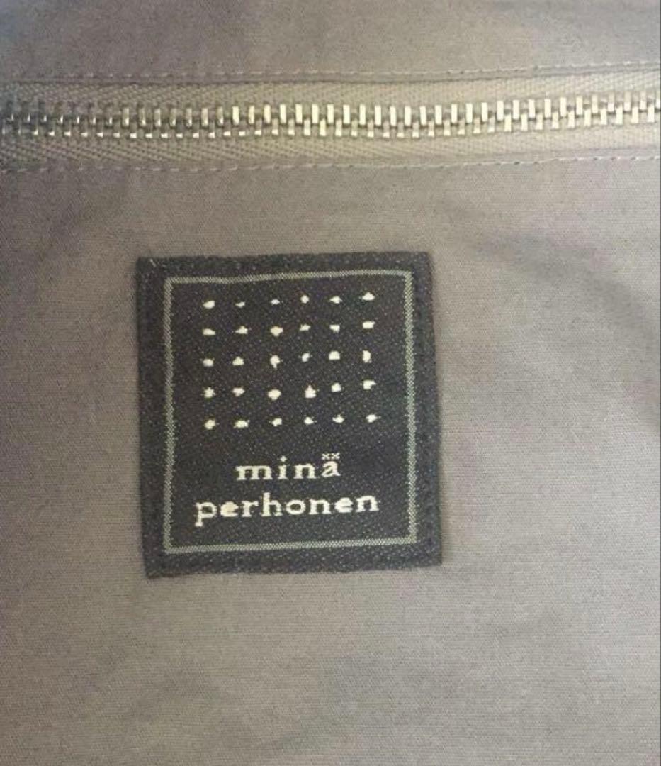 新品未使用　ミナペルホネン　ボディバッグ　ポリエステル