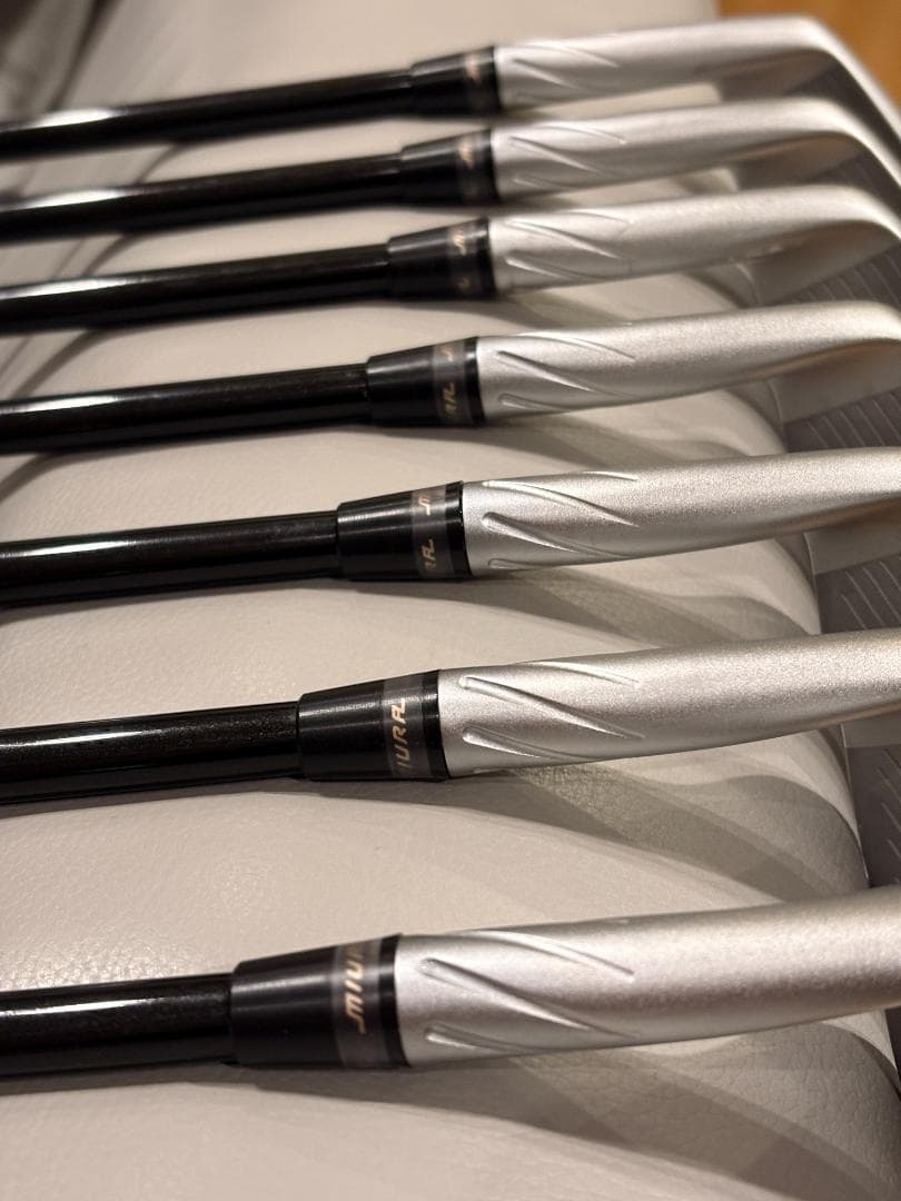 極美品 三浦技研 純鉄限定 CB-302 RAUNE i90S 7本セット