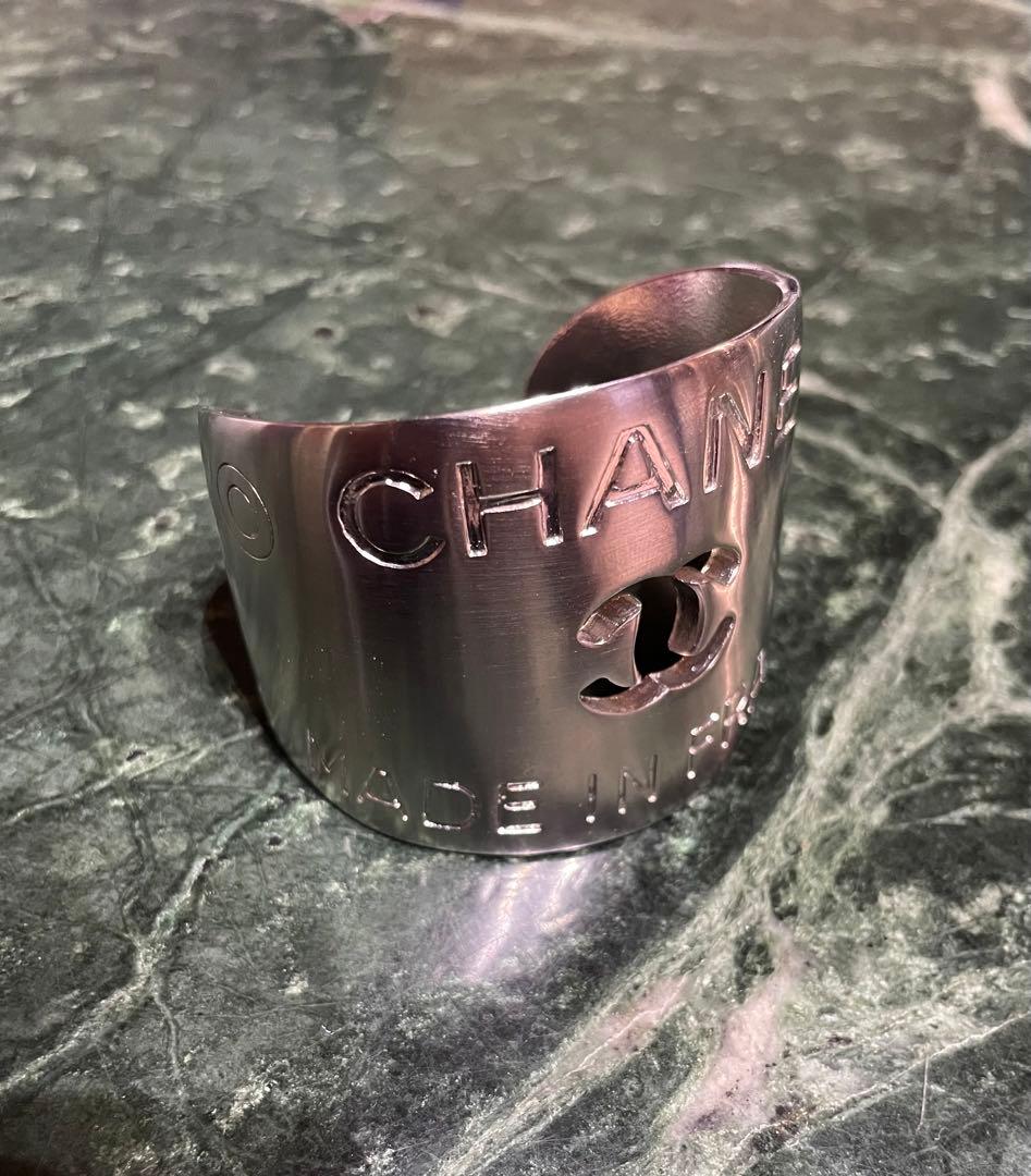 CHANEL シャネル バングル シルバー ヴィンテージ