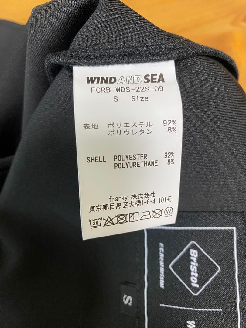 FCRB×ウィンダンシー ショートパンツ SEA ハーフパンツ黒