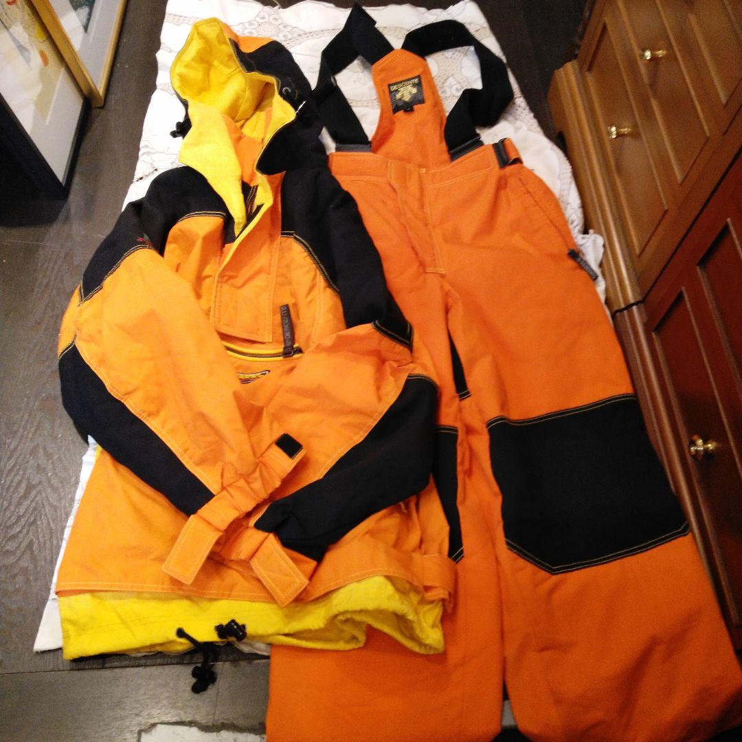 90s DESCENTE　スノーセット　スキーウェア　スノボウェア　ヴィンテージ