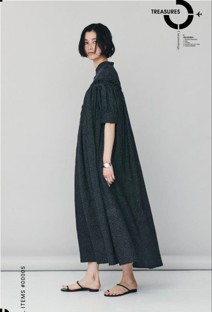 カレンソロジー×Scye ドットリネンワンピース