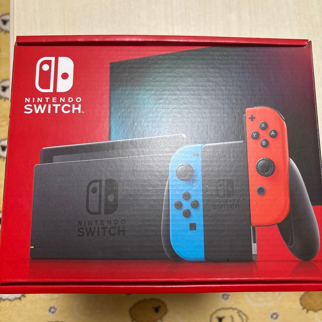 新品　未使用　ニンテンドースイッチ　ネオンブルー ネオンレッド 本体