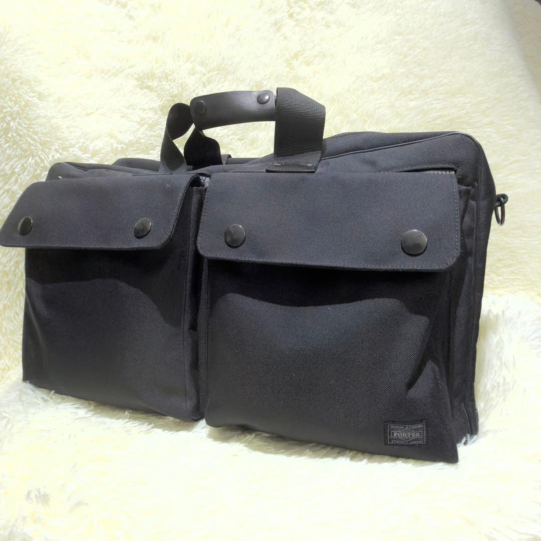 極秘品✨PORTER ポーター ボストンバッグ アングル A4 PC 旅行