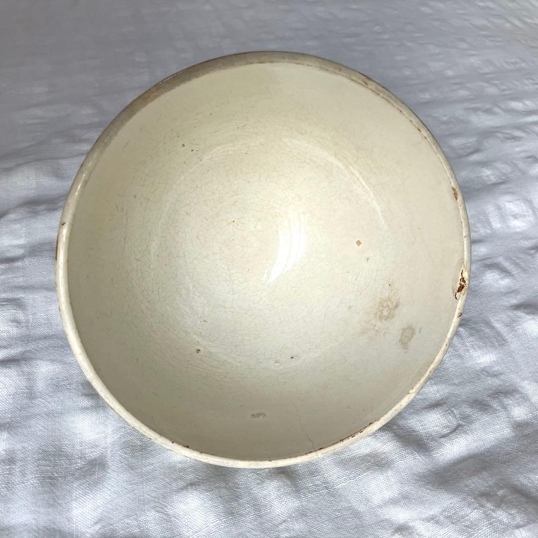 花とフルーツのアンティーク カフェオレボウル