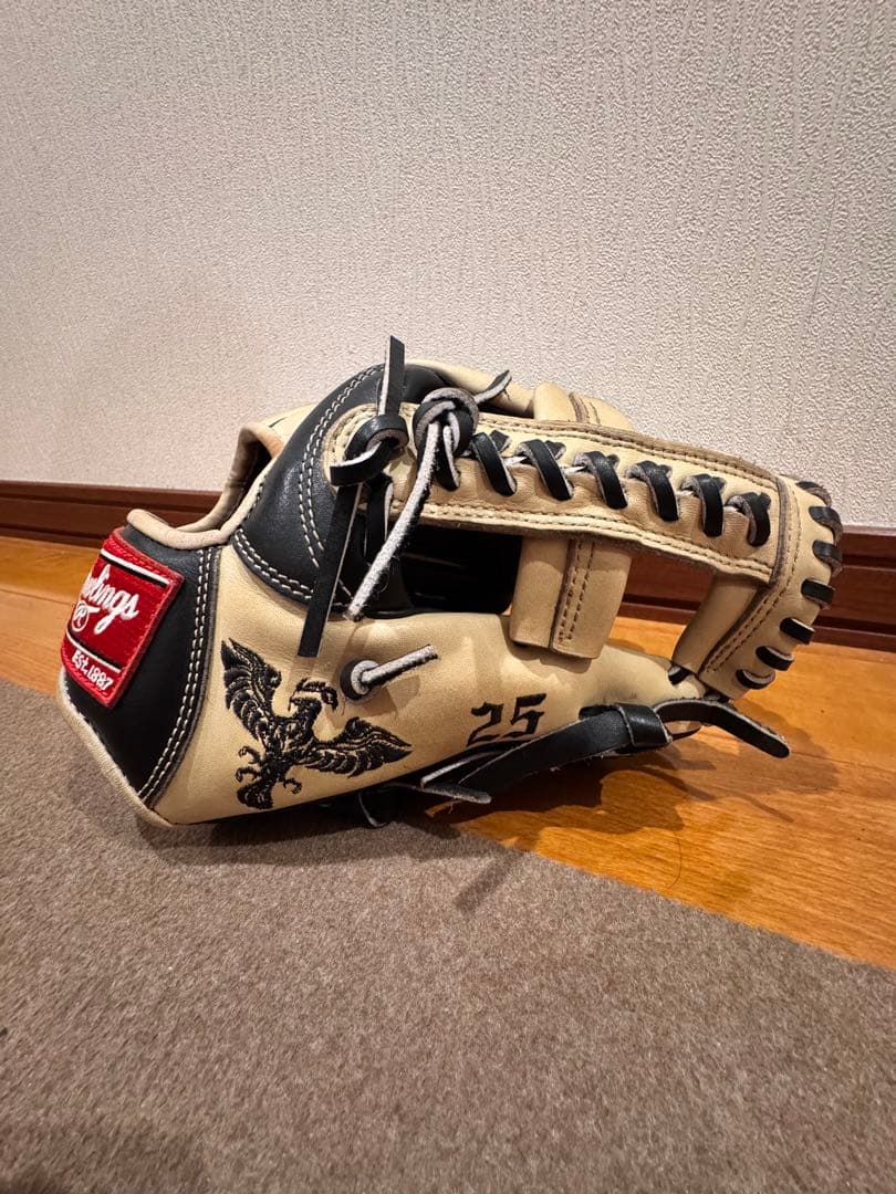 Rawlings 軟式グローブ 岡本モデル ローリングス 内野 ジャイアンツ