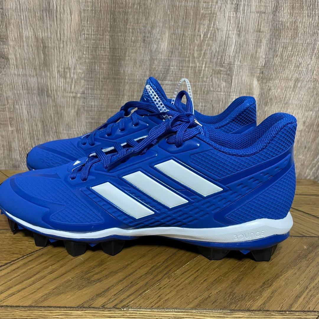 adidas アディダス Icon 8 MD 野球スパイク　27cm 青 新品