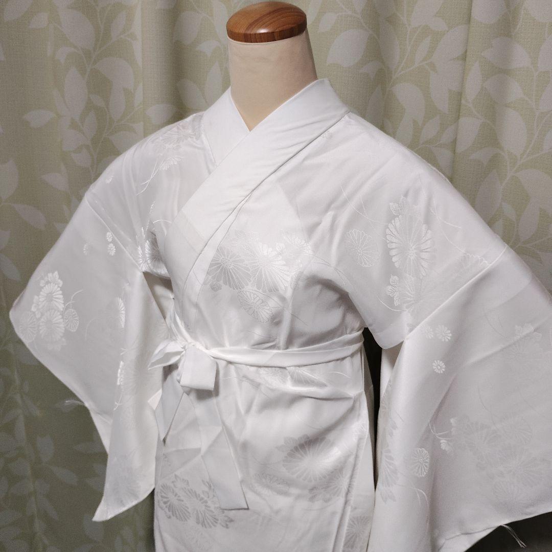 洗える長襦袢　紙人形仕立て　シルック