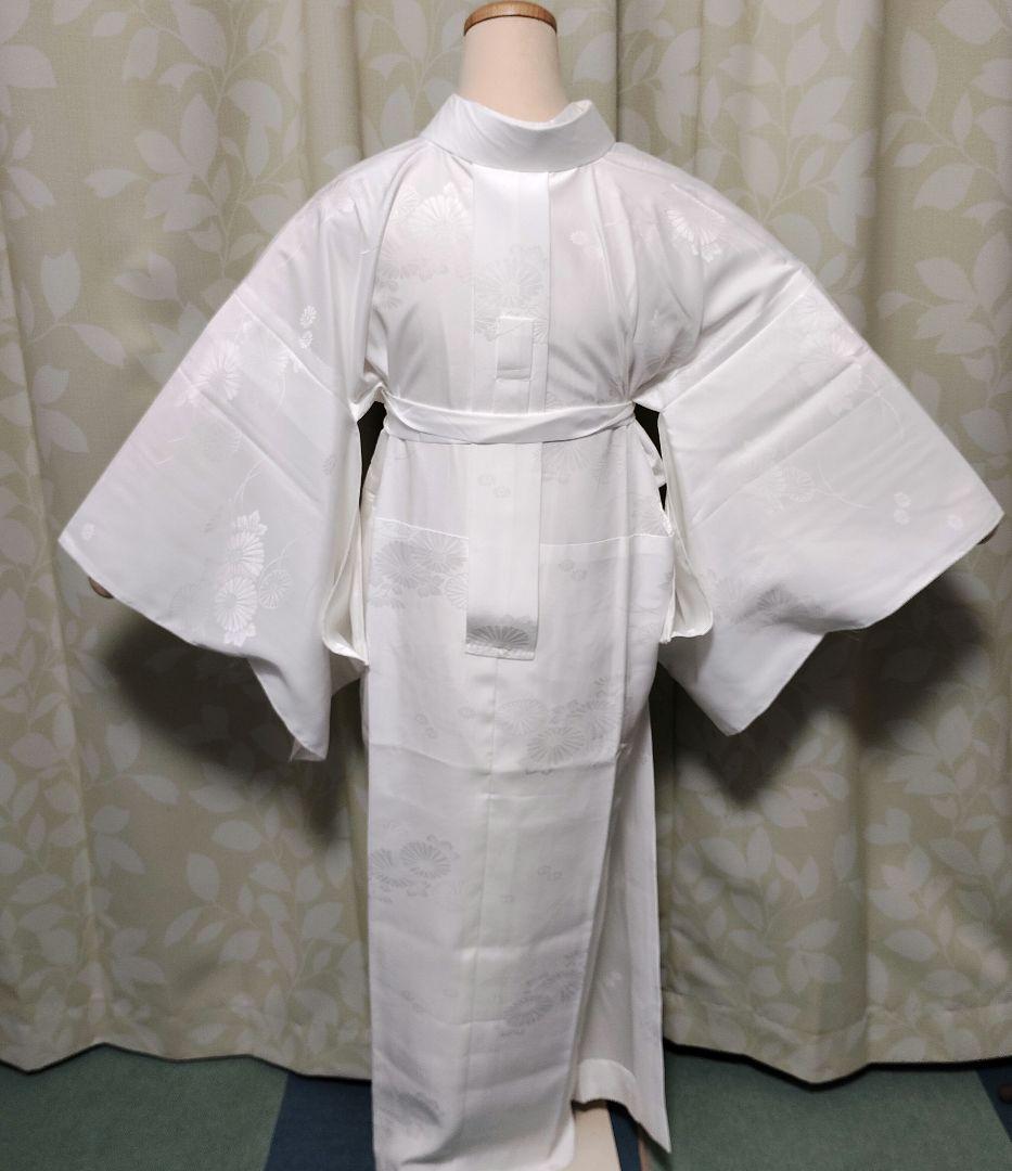 洗える長襦袢　紙人形仕立て　シルック