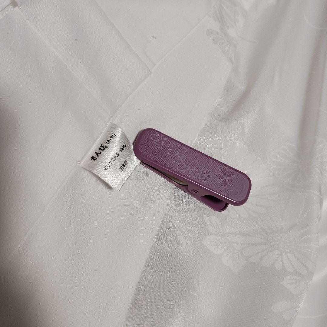 洗える長襦袢　紙人形仕立て　シルック