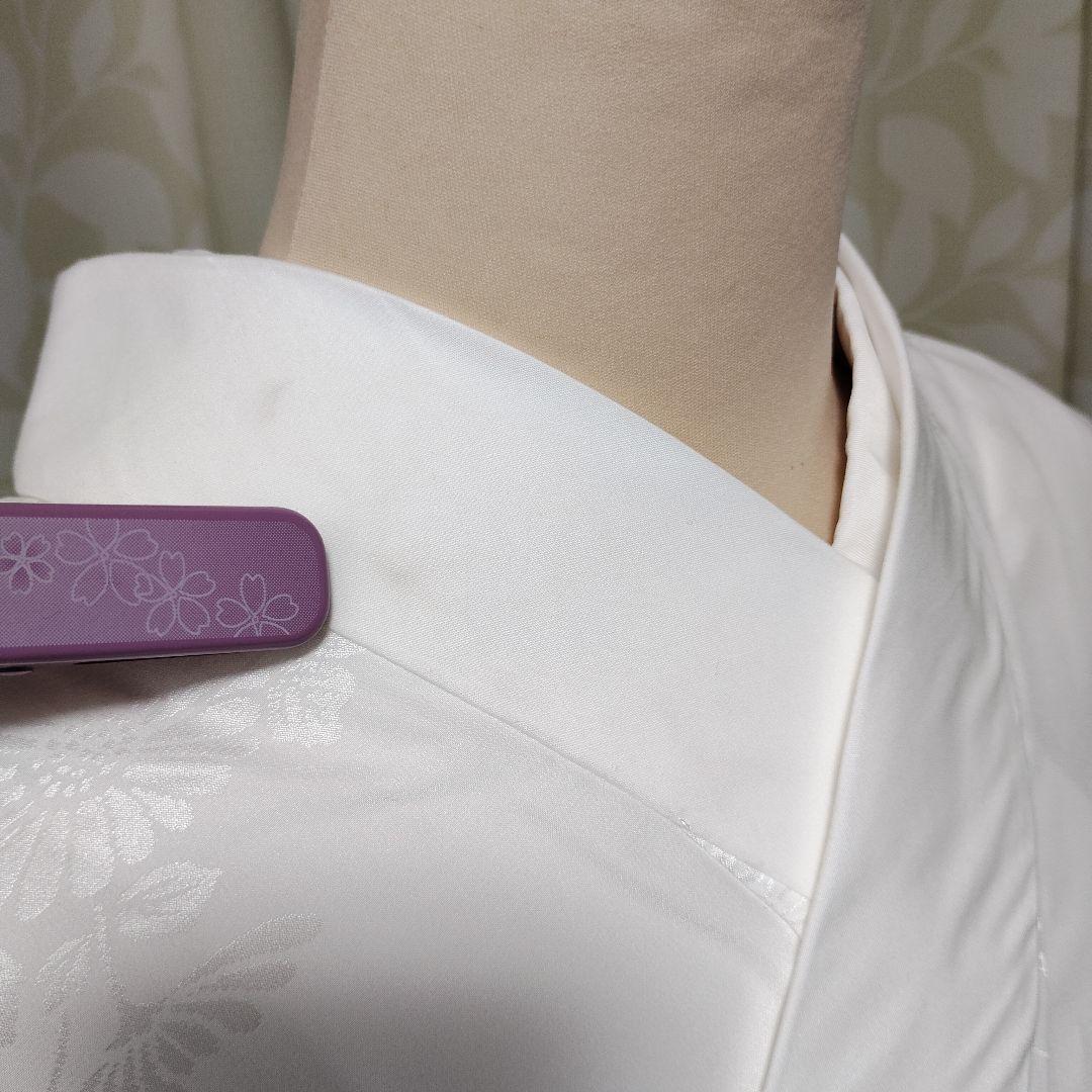 洗える長襦袢　紙人形仕立て　シルック