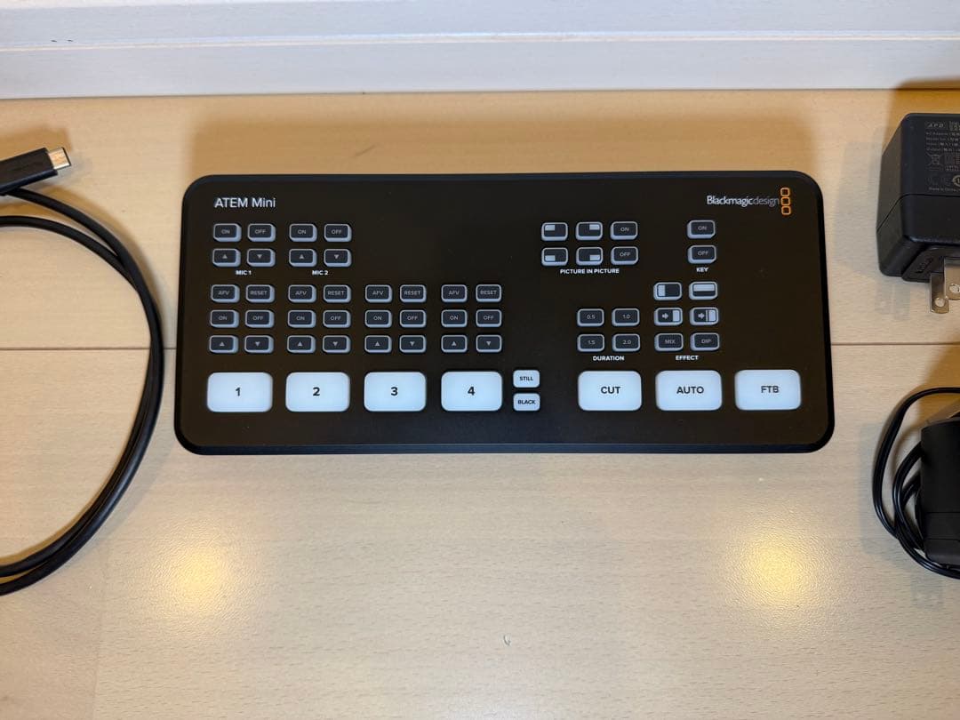 Blackmagic ATEM Mini 配信スイッチャー