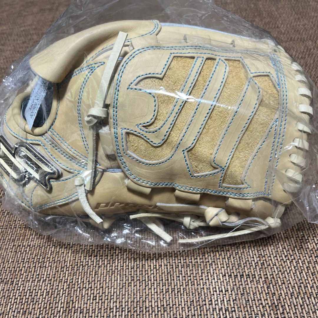 PKW71525F ベージュレザー 野球グローブ