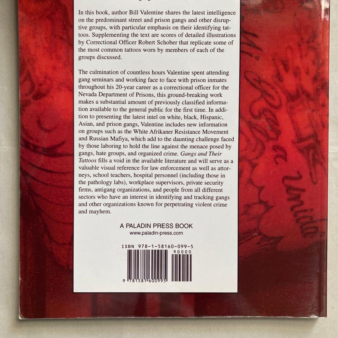 Gangs and Their Tattoos タトゥー　アメリカ刺青　匿名配送