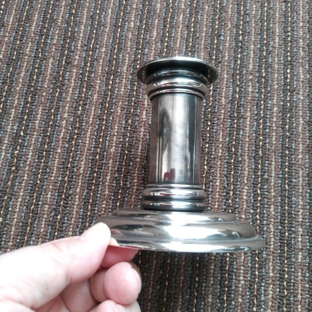 ピュイフォルカ　スターリングシルバー　キャンドルスタンド／燭台