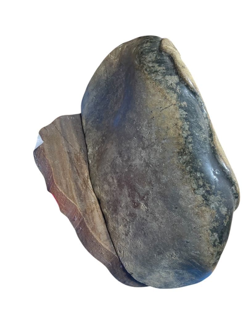 【最終5000円引き】蛇石24.2kg 天然石 台座付 縁起物 金運