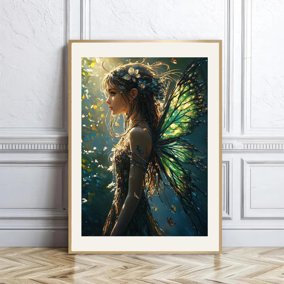 【ヒーリングアート】純白の翼 作品番号:sep264