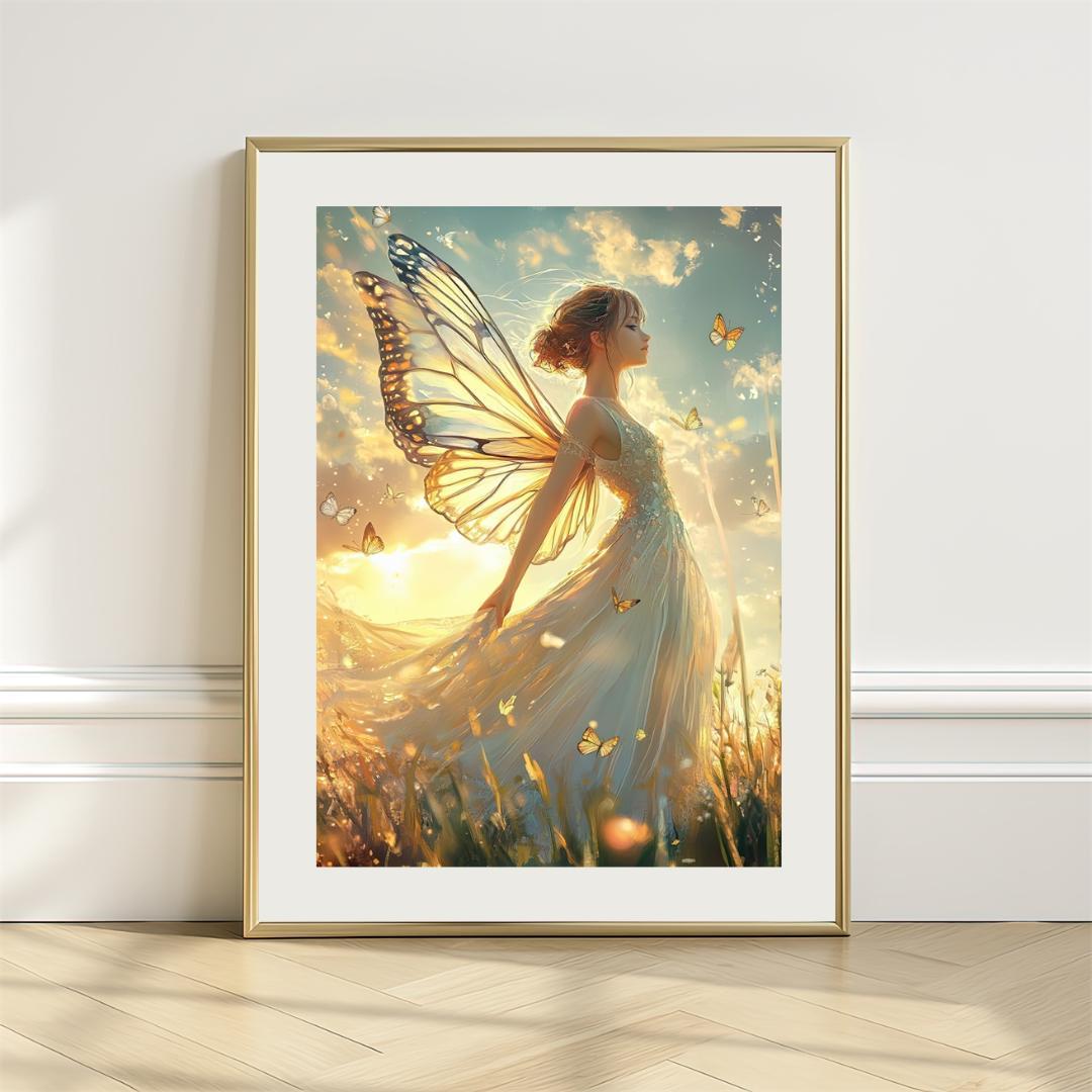 【ヒーリングアート】純白の翼 作品番号:sep264