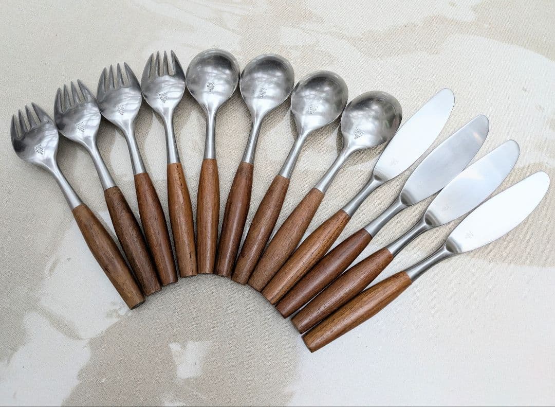 DANSK　チークデイナーカトラリー