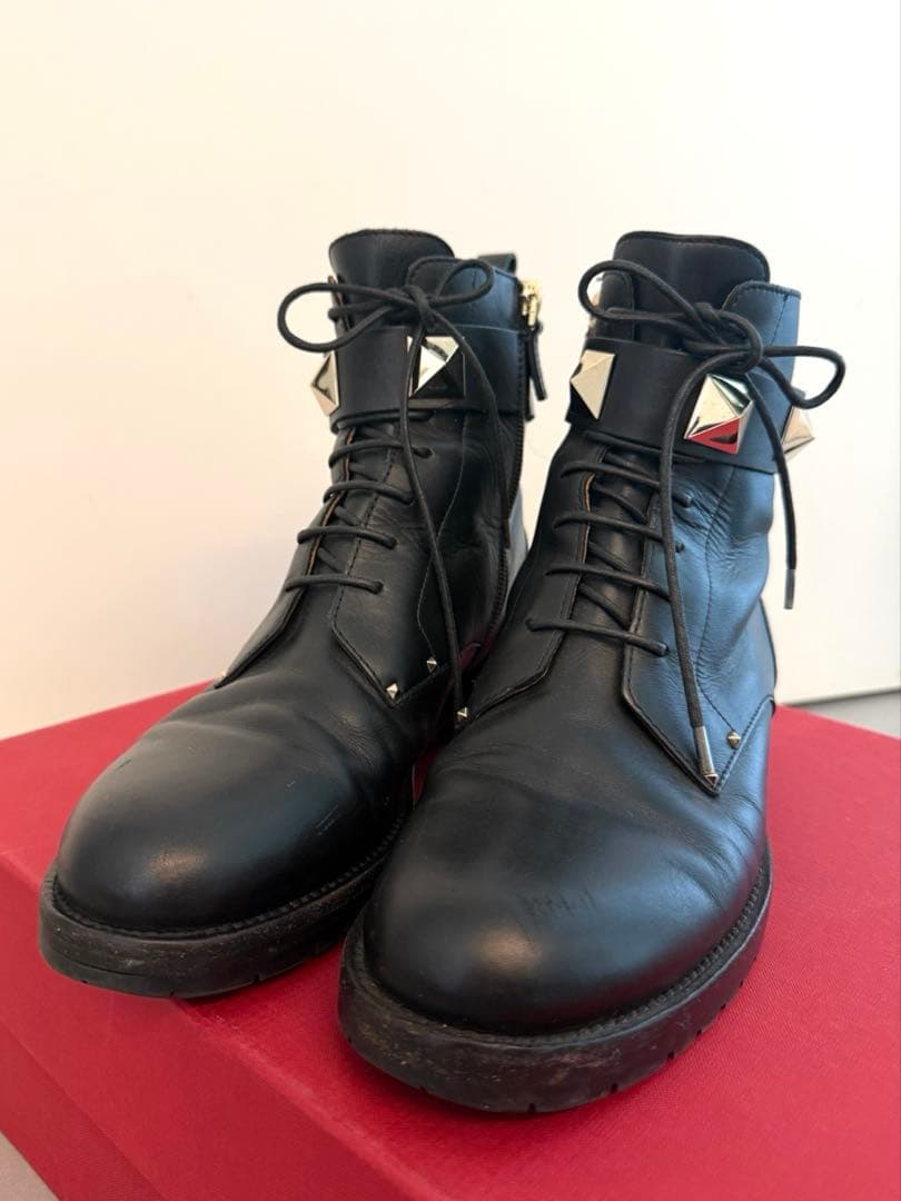 【美品】ヴァレンティノ ショートブーツ