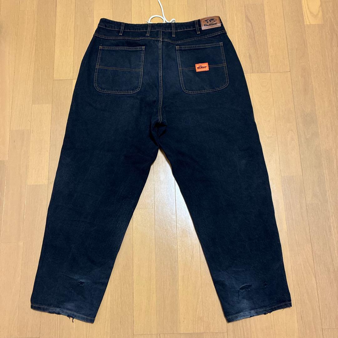 buttergoods　デニム　黒　36/32