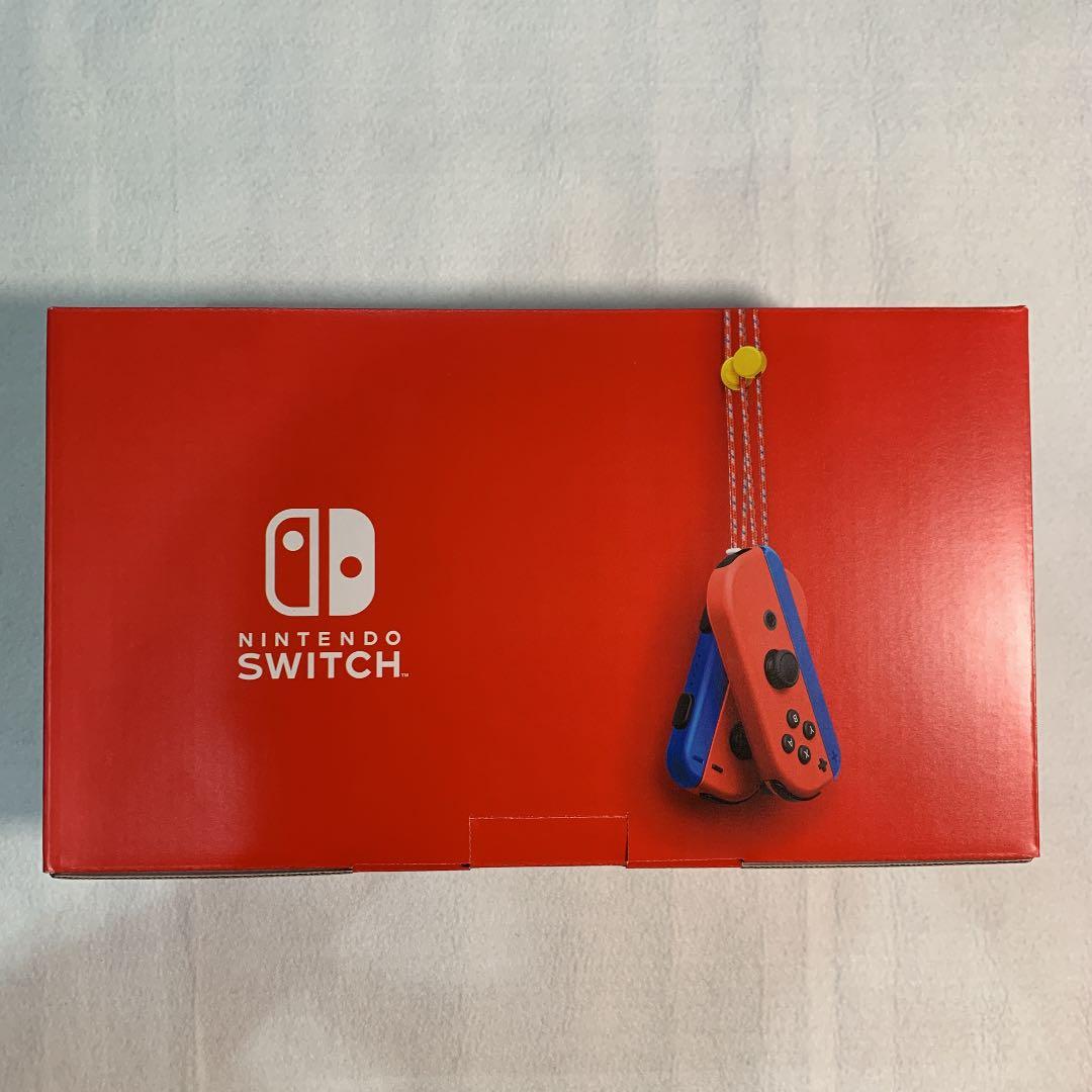 【新品、未開封品】ニンテンドースイッチ マリオレッド×ブルーセット