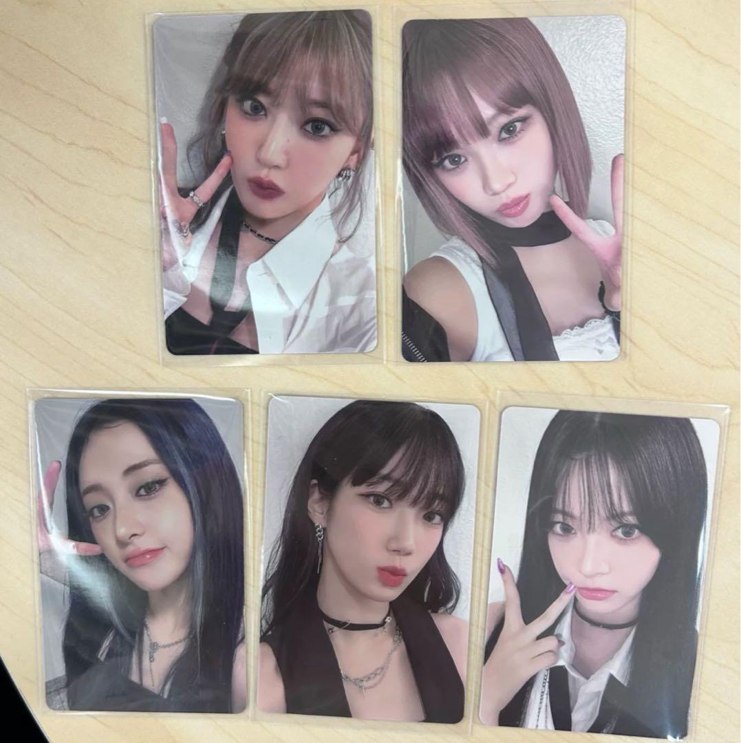 lesserafim CRAZY 中華 idoustage 2.0 5枚セット