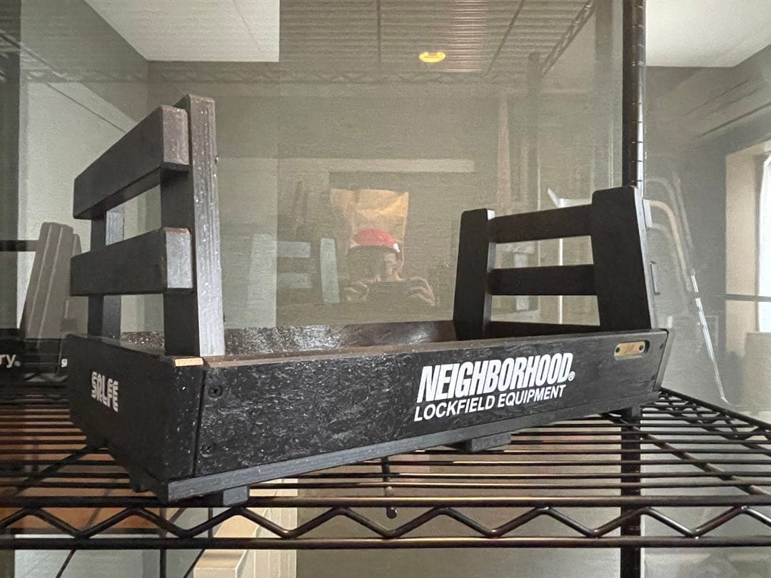 超美品■NEIGHBORHOODネイバーフッド/JBバスケット TALL/下段