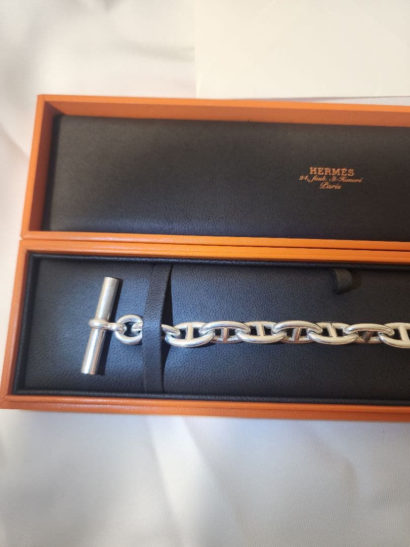 エルメス　シェーヌダンクル　GM 13コマ　保証書付き