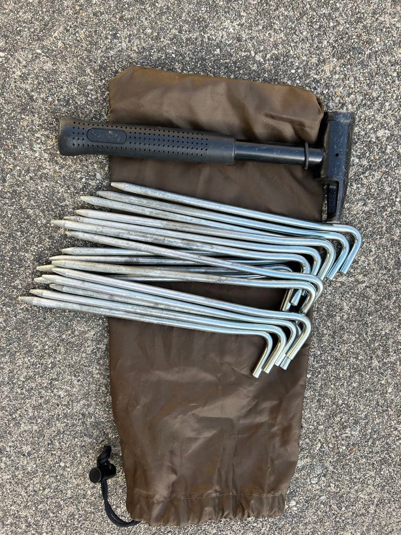 美品！Twin Cresta T/C キャンプテント　フルセット