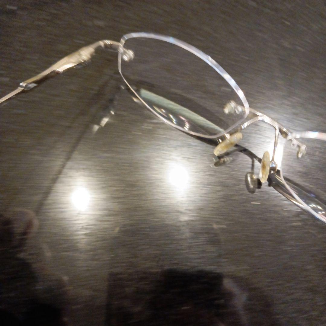 カザールのシルバーフレーム（老眼鏡）