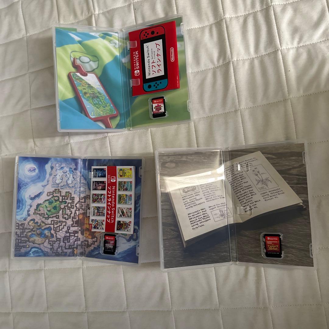 【しろ】ポケモンシールド、スカーレット、シャイニングパール