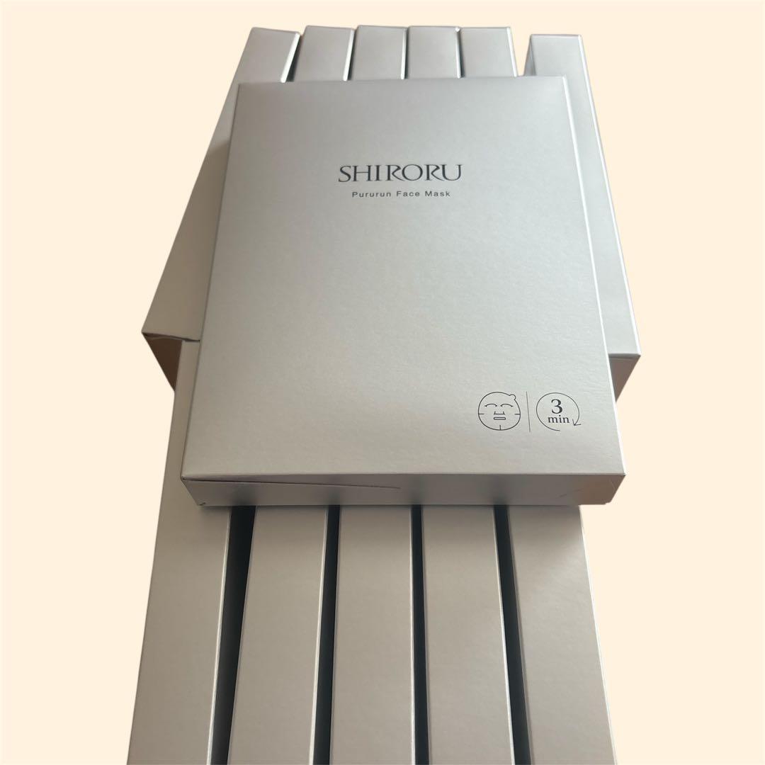 月末値下げ半額SHIRORU クリスタルエッセンス & フェイスマスクセット