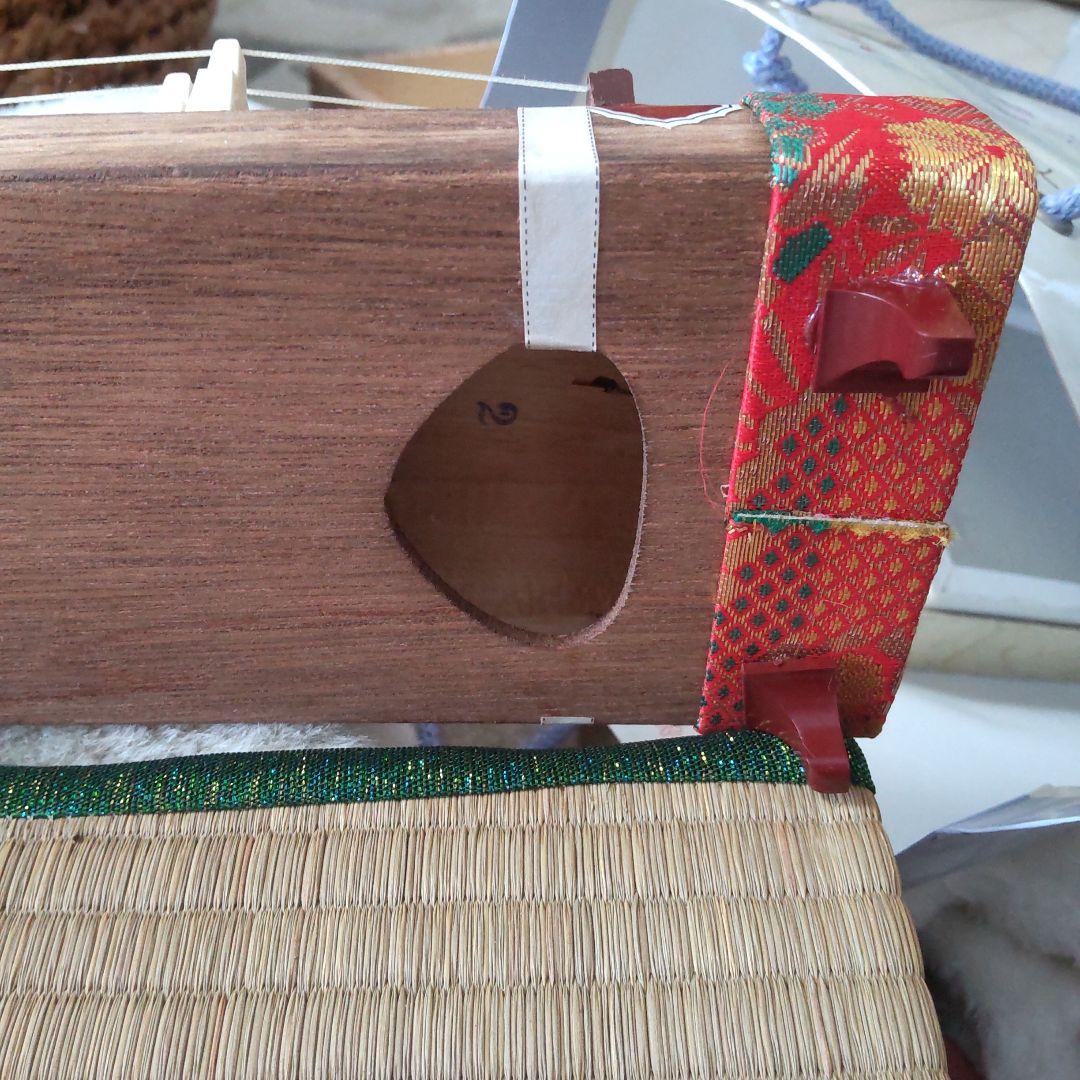 値下げ　ミニお琴　13弦　約42㌢短琴　お琴の手引き付き　弾いて学ぶ　実用品