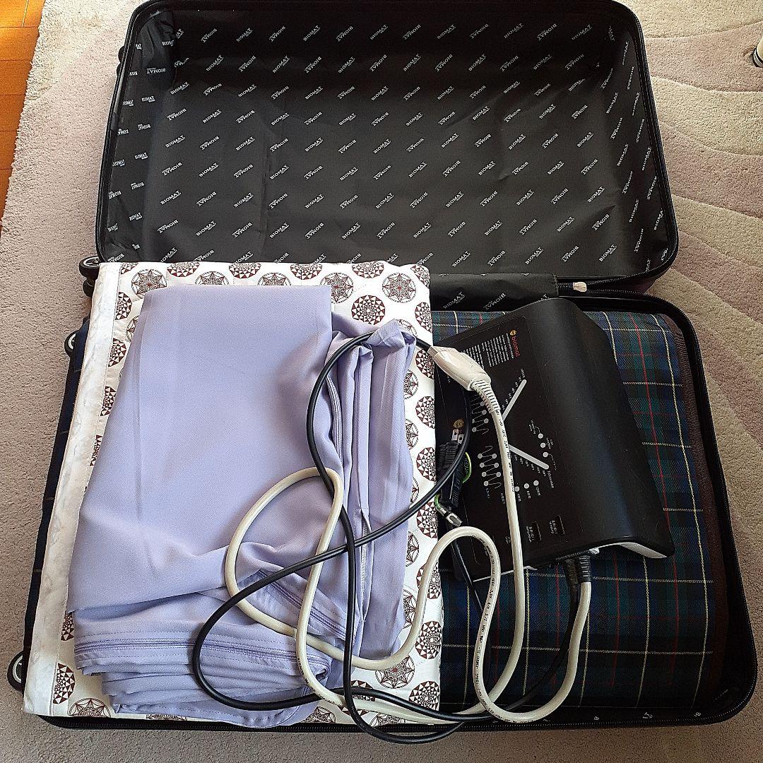 アメジストバイオマット収納ケースカバー付き