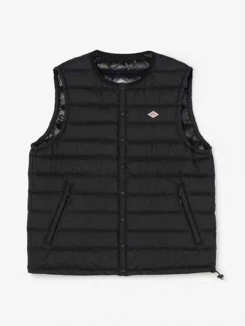 [DANTON/ダントン] インナーダウン クルーネックベスト　メンズS