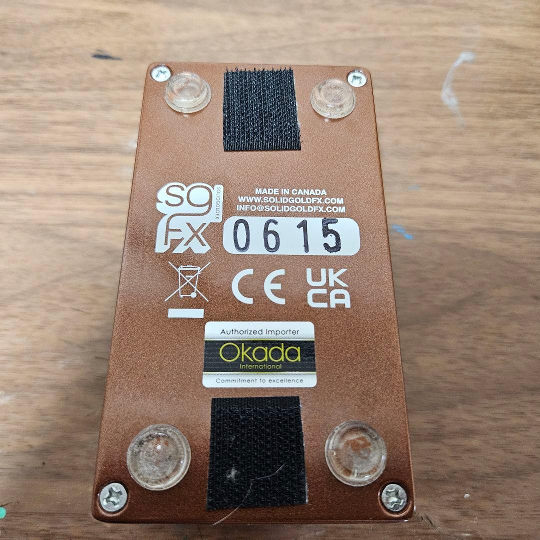 ギター SolidGoldFX Supa Funk Envelope Bi-Filter