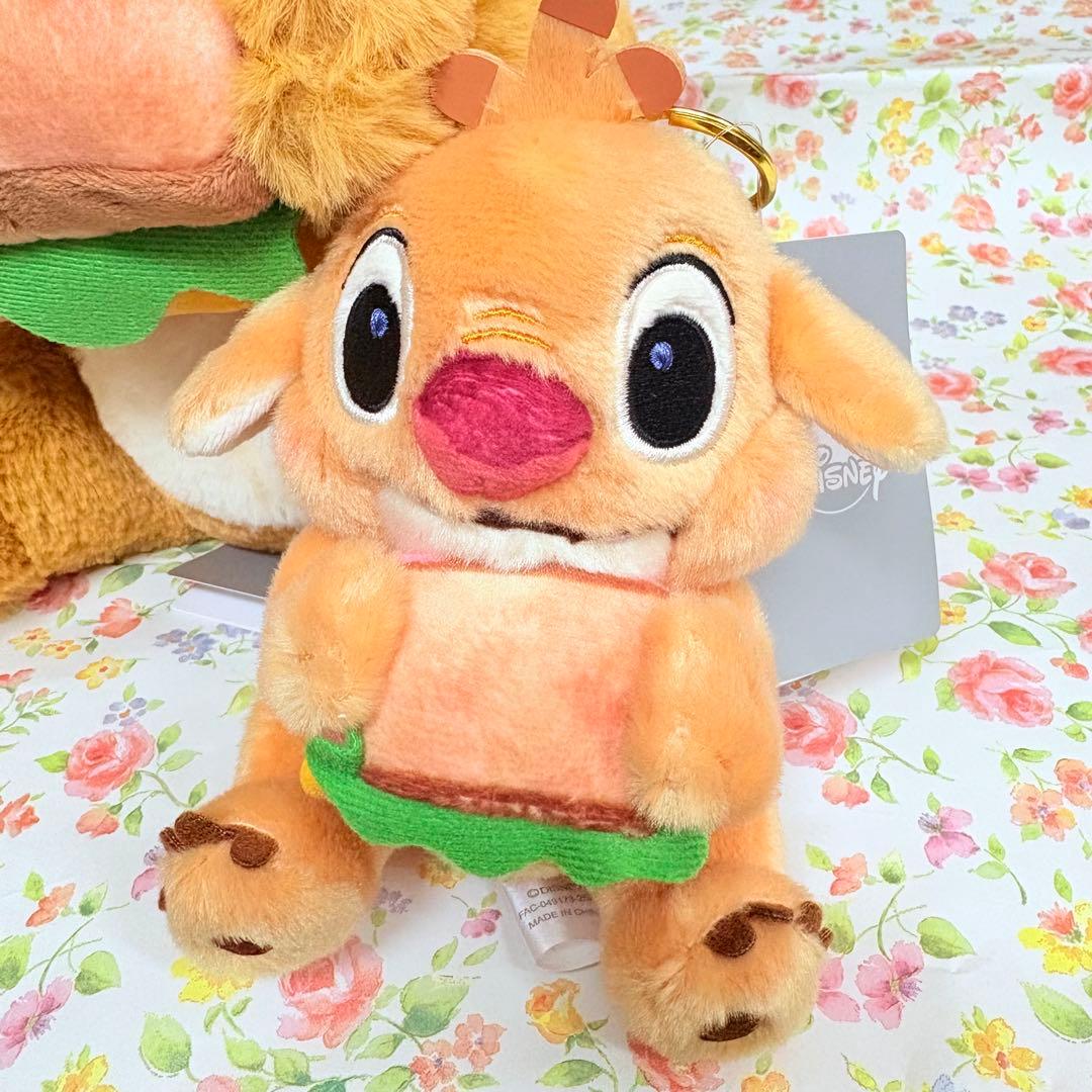 ルーベン ぬいぐるみ＆キーチェーン　スティッチ MOGUMOGU