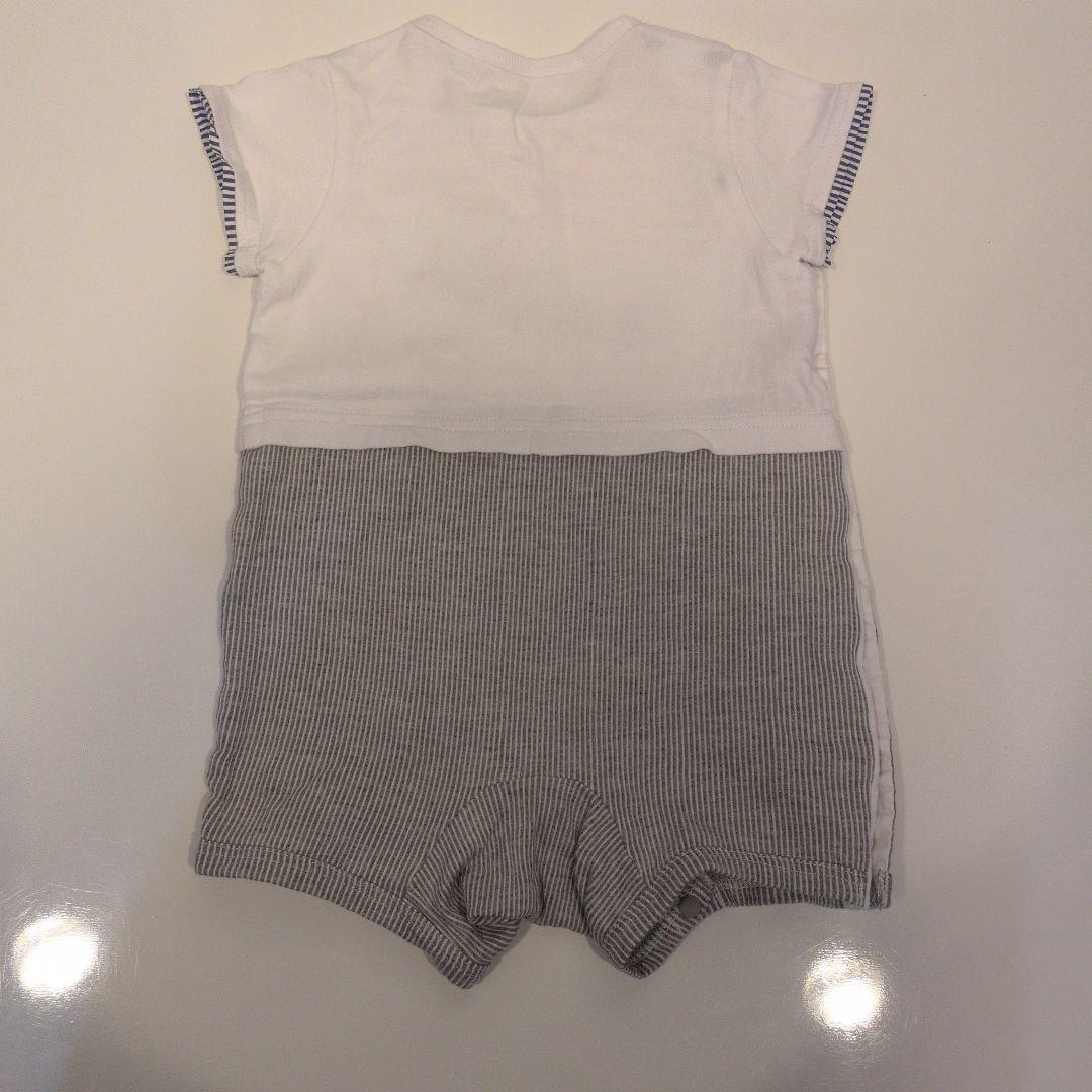ファミリア　ロンパース　2点セット　美品