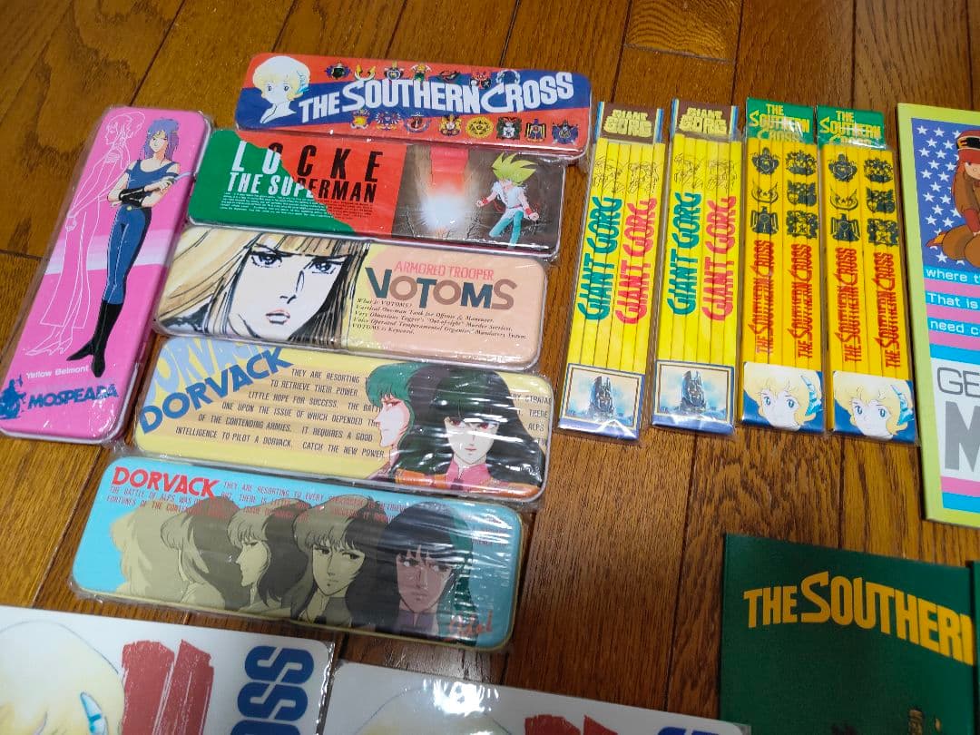 昭和レトロ アニメ 雑貨 ノート 下敷 缶ペンケース まとめ売り