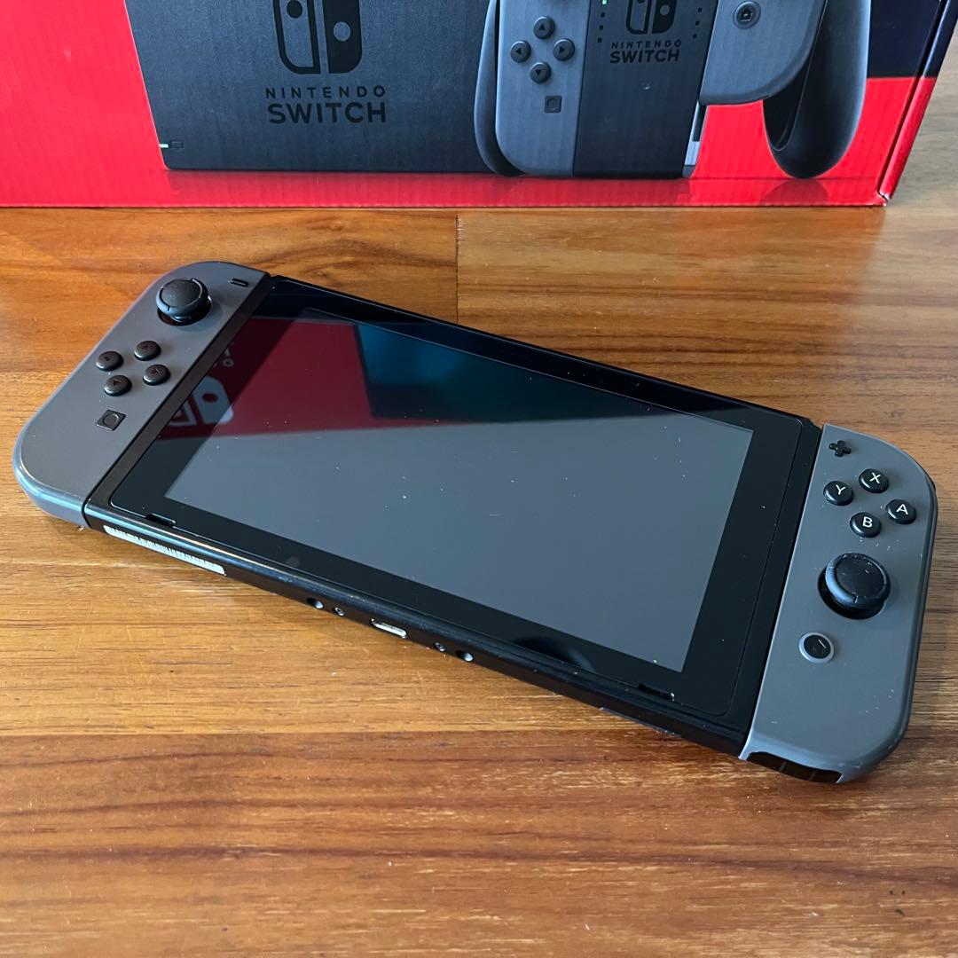 Nintendo Switch 本体【美品】グレー 付属品完備フルパッケージ