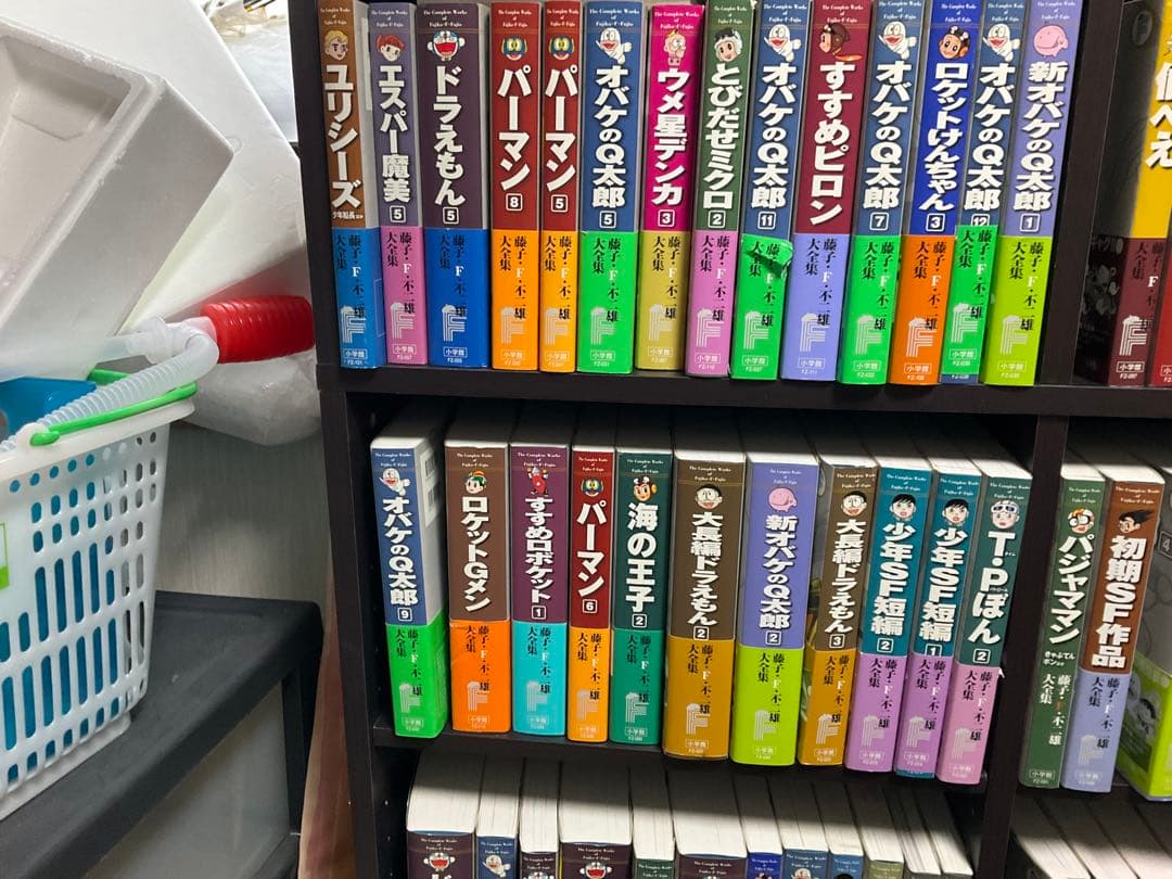 【送料込み】藤子・f・不二雄大全集全巻115冊別冊2冊Fノート3冊