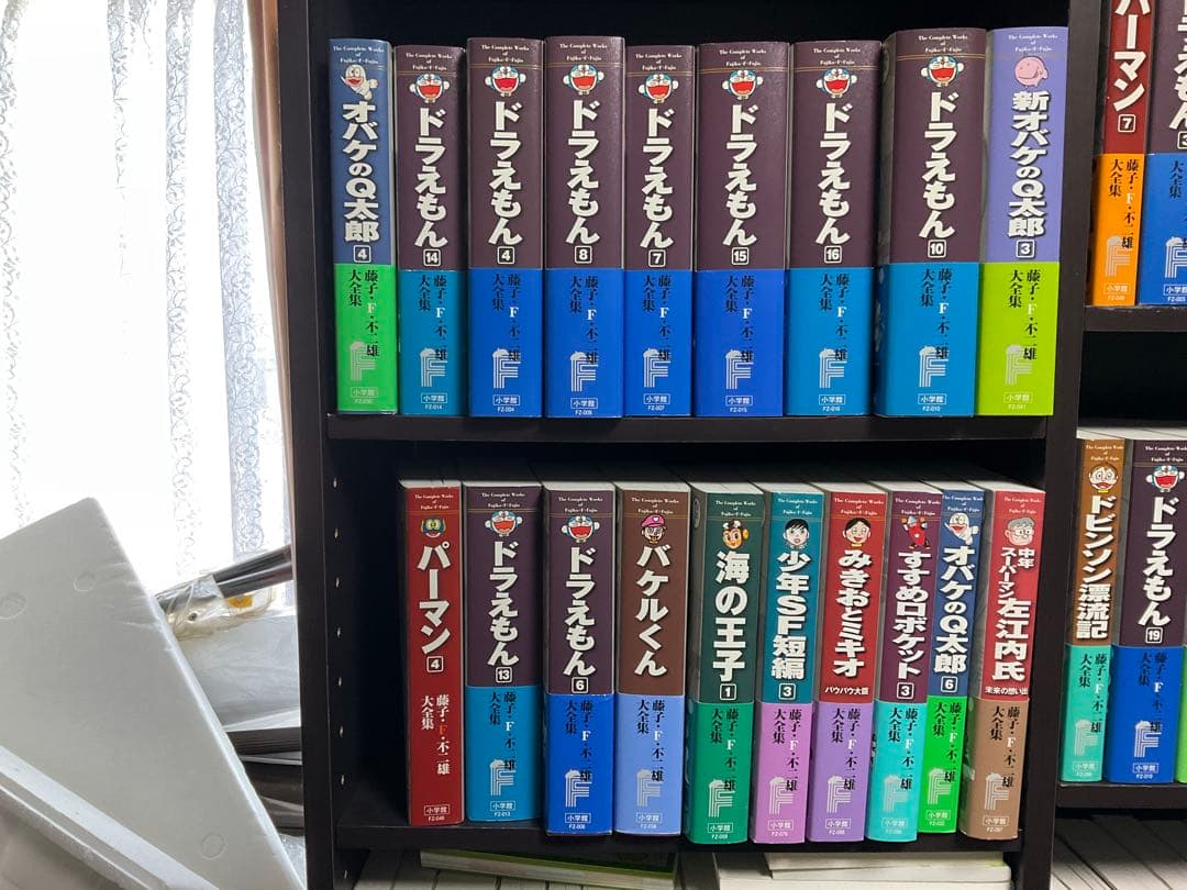 【送料込み】藤子・f・不二雄大全集全巻115冊別冊2冊Fノート3冊