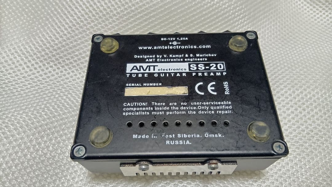 AMT SS-20 TUBE PREAMP 3チャンネルプリアンプ