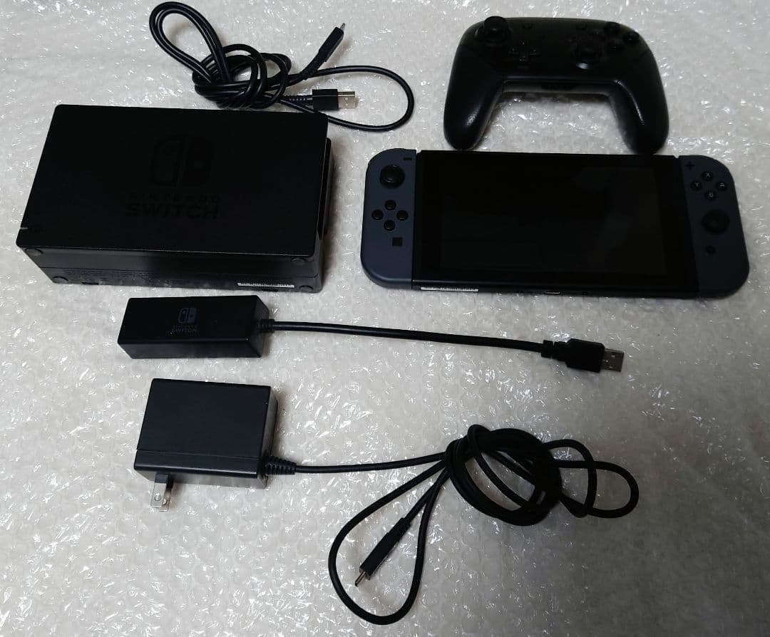 【本日限定】Nintendo Switch 本体 グレー プロコンとおまけ付き
