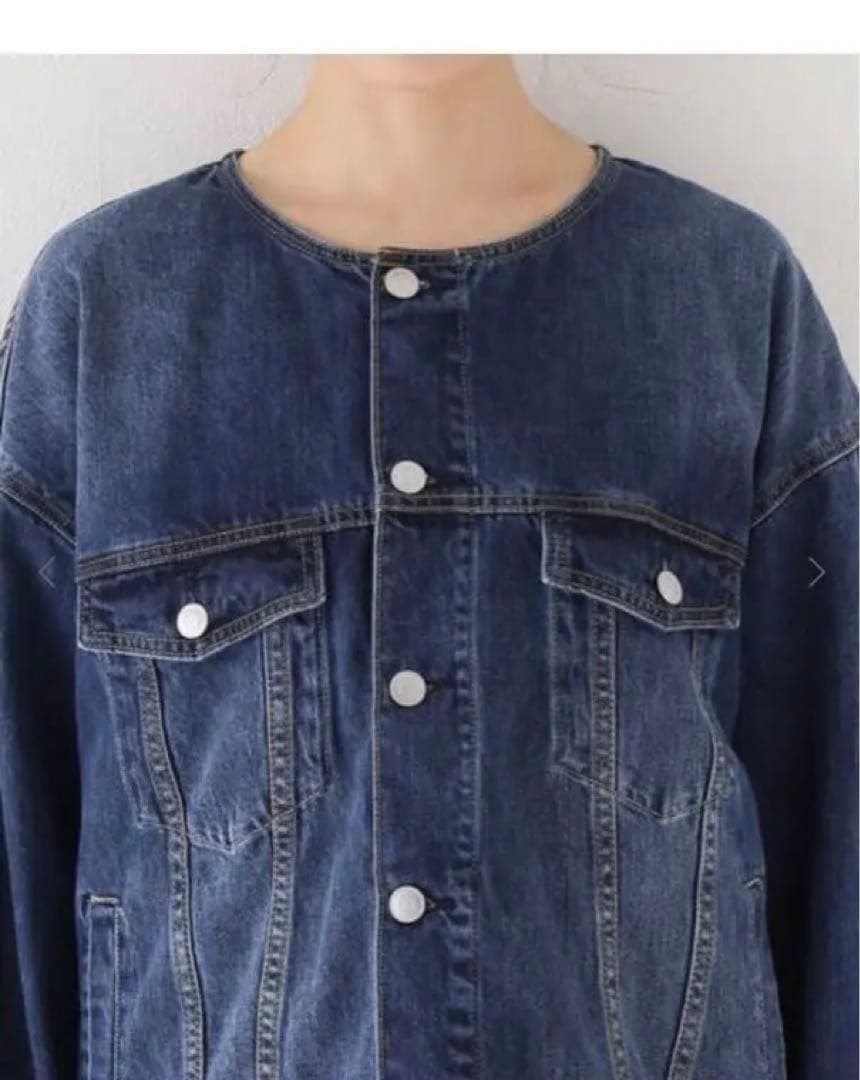 JOURNAL STANDARD relume デニムジャケット　ノーカラー