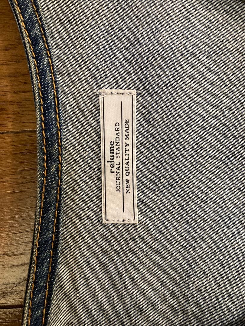 JOURNAL STANDARD relume デニムジャケット　ノーカラー