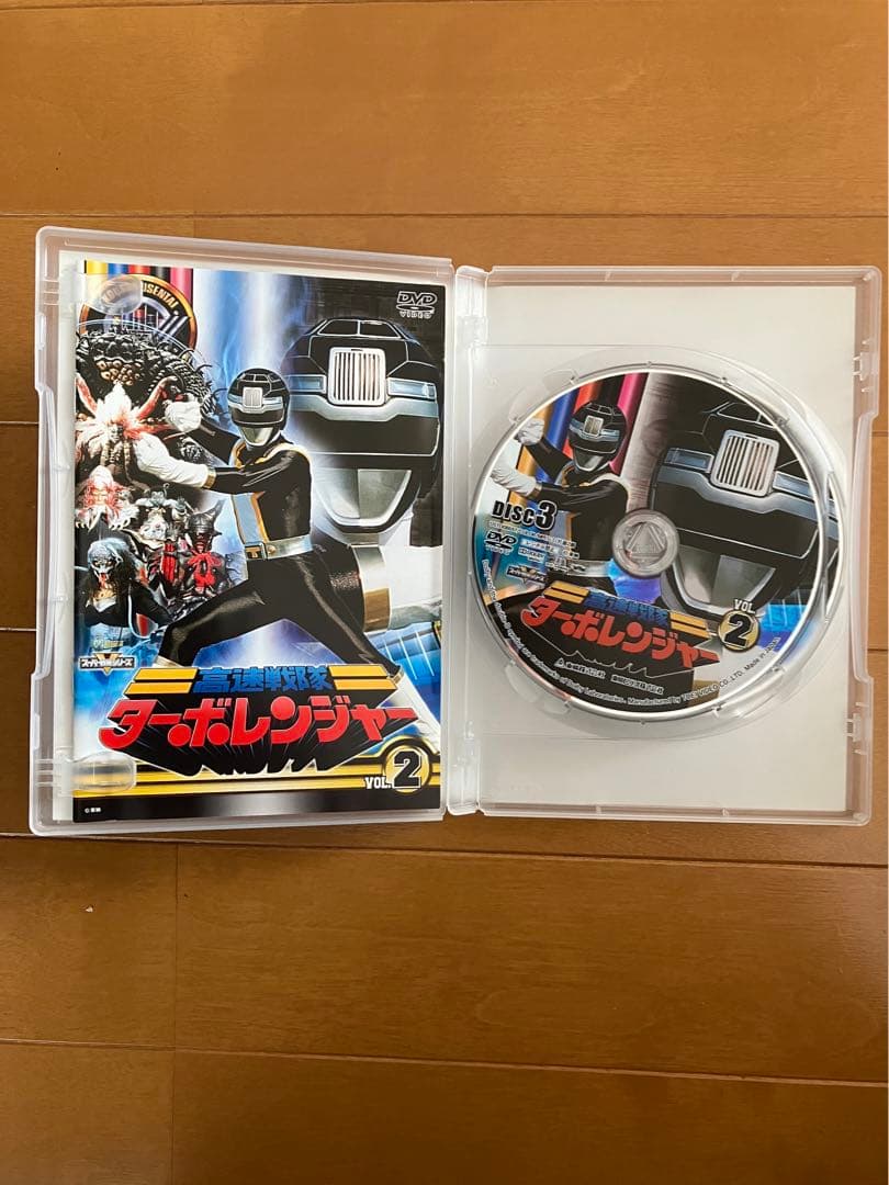 高速戦隊ターボレンジャーDVD ❶ VOL1 VOL2