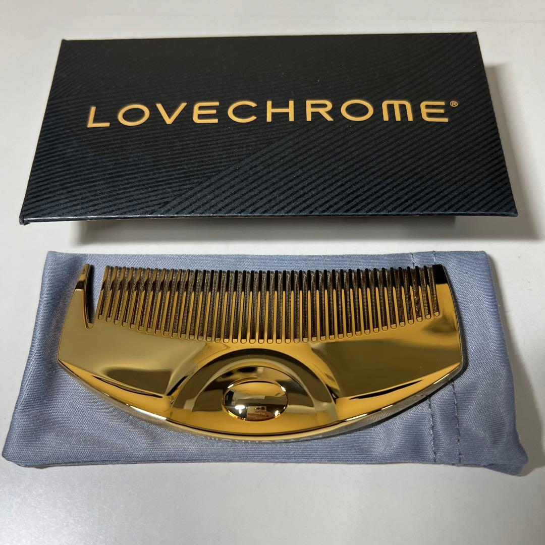 G699 LOVECHROMEラブクロム(R)K24GPツキ ゴールド美髪コーム